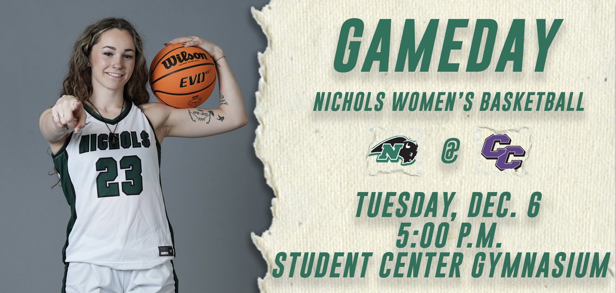 Nichols College Athletics (@ncbison) on Twitter photo WBB: <a href="/ncbison_wbball/">Nichols College WBB</a> travel to Curry College tonight for a CCC matchup against the Colonels. Tip-off at 5 P.M.
📊 bit.ly/3P5kW6N
📺 bit.ly/3FaPa41
#BisonPride #d3hoops WBB: <a href="/ncbison_wbball/">Nichols College WBB</a> travel to Curry College tonight for a CCC matchup against the Colonels. Tip-off at 5 P.M.
📊 bit.ly/3P5kW6N
📺 bit.ly/3FaPa41
#BisonPride #d3hoops