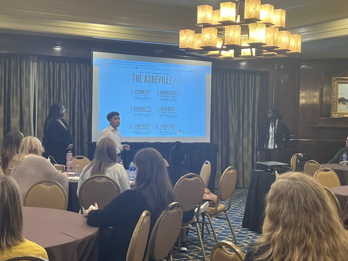 So proud to have these students from <a href="/ACSFound/">ACS Foundation</a> presenting at #LearnFwd22 about how they teach their teachers how to use culturally proficient teaching strategies.