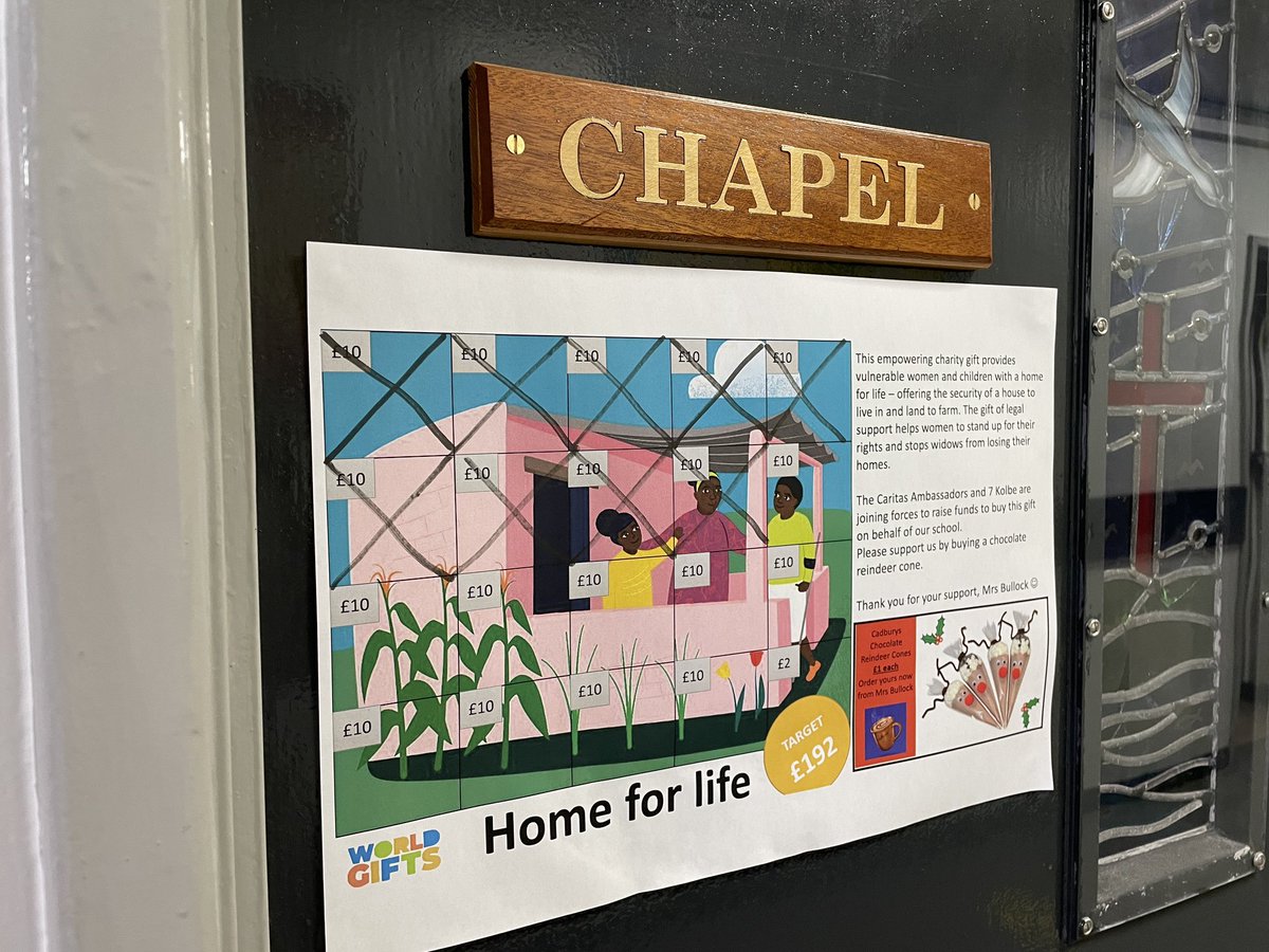 Not just a CARITAS group… we had our own little production line today creating 🍫reindeer cones that we are selling to raise money for our whole school gift of a ‘home for life’ we’re nearly there! #cafodworldgifts #advent @allsaintsccduk <a href="/ASCC___/">RE&Chaplaincy</a> <a href="/CAFODSchools/">CAFOD Schools</a>