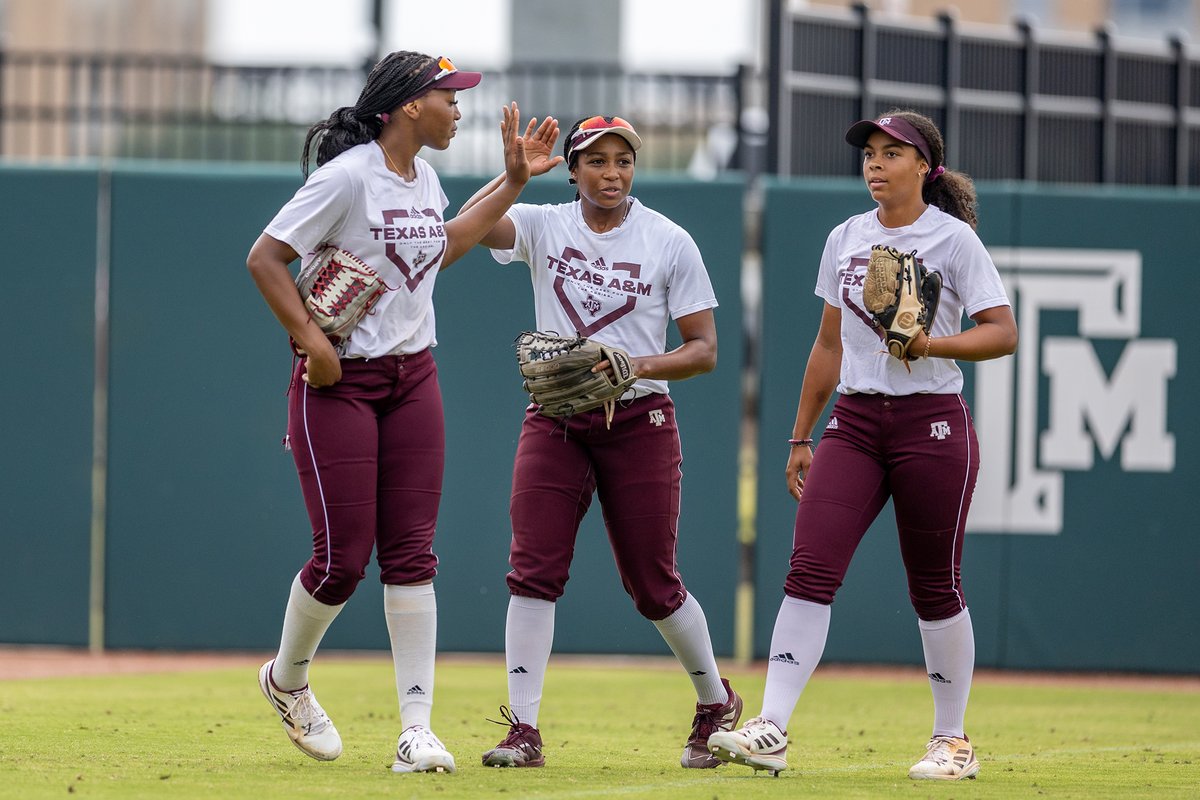 AggieSoftball's tweet photo. Counting down the days till we're back to work 👍

#GigEm https://t.co/RG8aMa3JFv