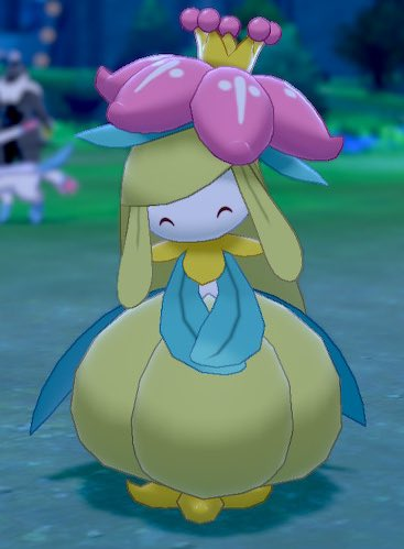 The smiling Pokémon of the day is... Lilligant! True happiness lets you smile with your eyes! Submitted by <a href="/0010_thomas/">Thomas 🍉</a>