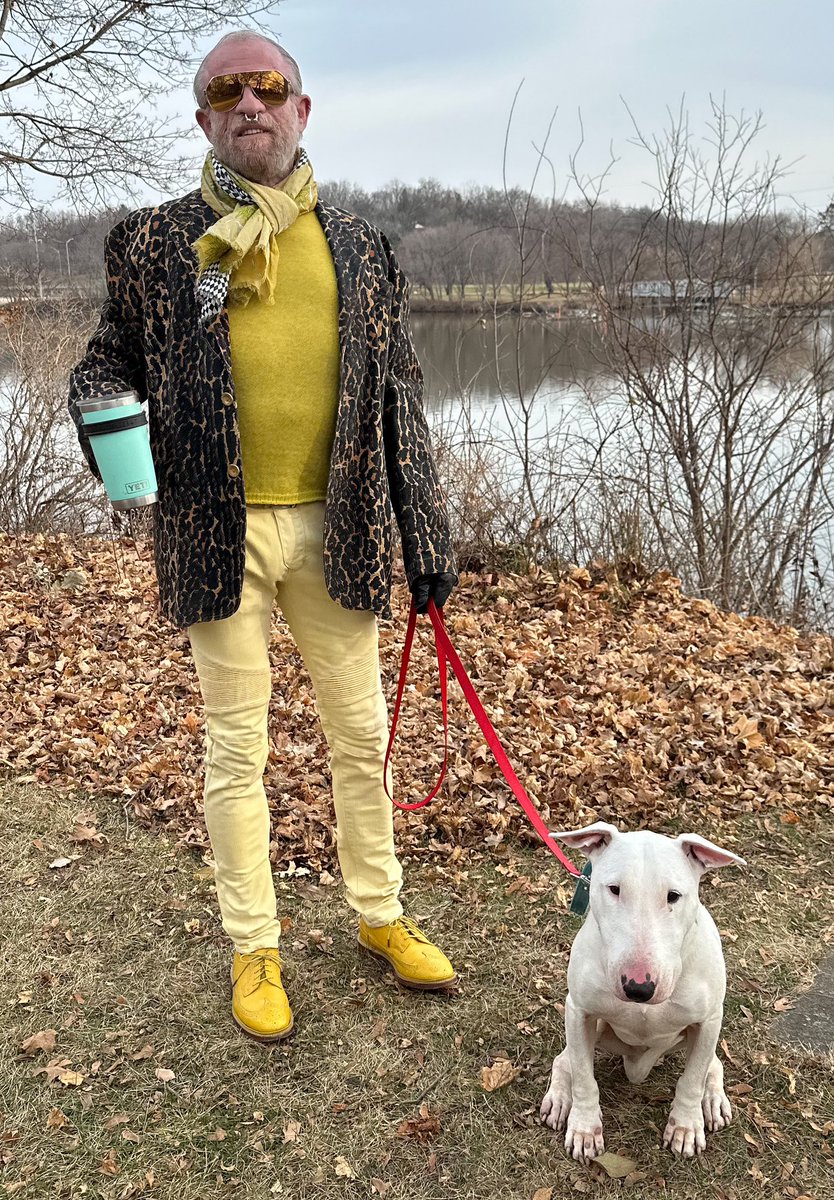 ml_hades's tweet photo. Pretty much the same as yesterday. #ToddOldham vintage jacket #RickOwens Performa Fall 2020 mohair and baby alpaca sweater #Balmain moto jeans #DuckieBrown for #Florsheim shoes #HaiderAckermann scarf #Touch driving gloves #DolceGabanna sunglasses https://t.co/ArVoptl3Xm