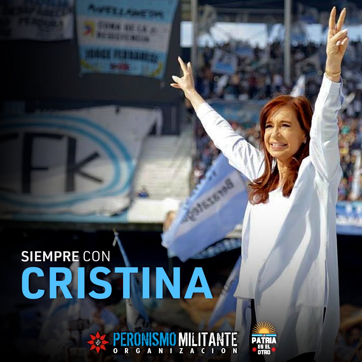 Peronismo_PM's tweet photo. #SiempreConCristina y con Perón ✌🏼🇦🇷❤️

#PeronismoMilitante https://t.co/oipzvcLhsD
