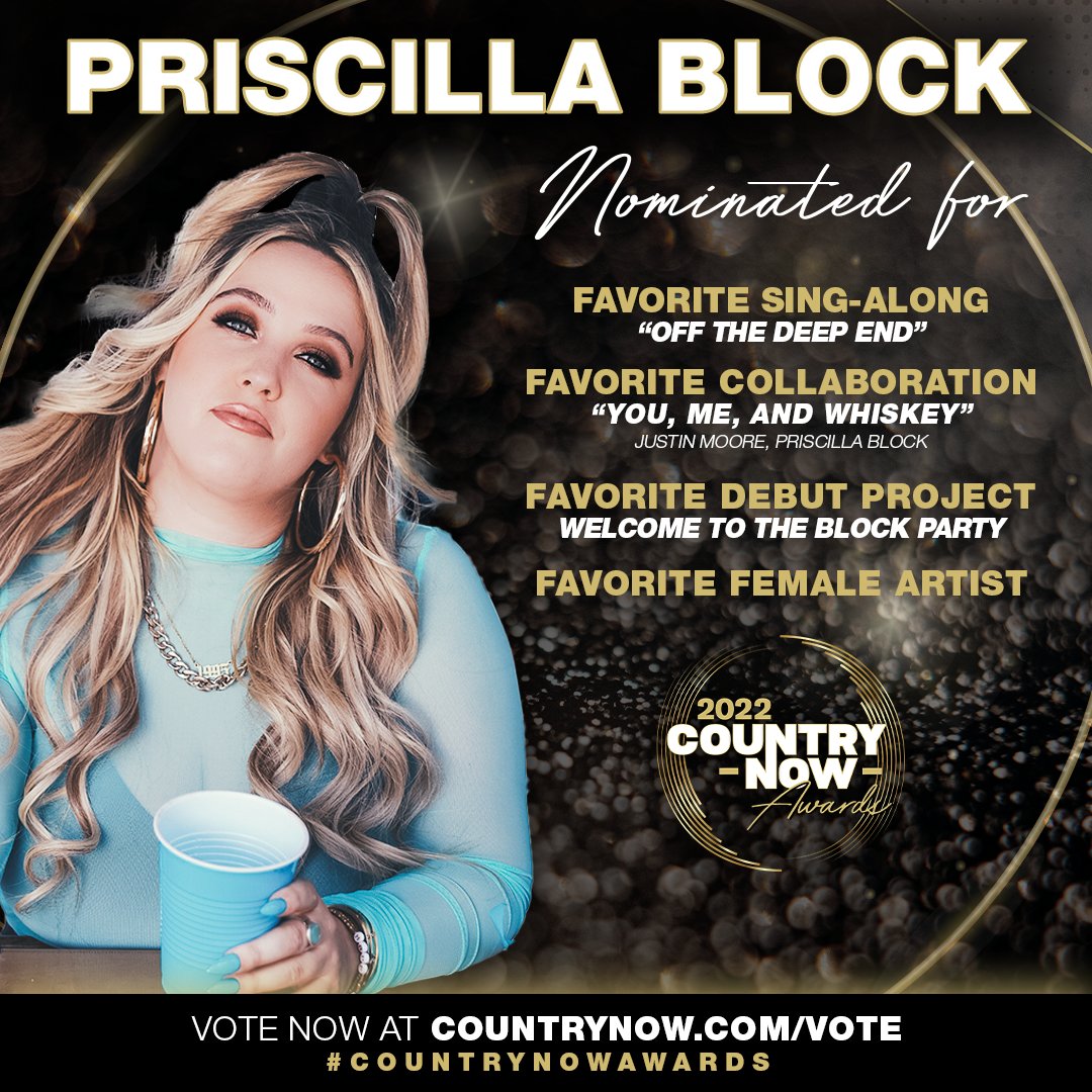Ya girl is nominated for the #CountryNowAwards!! Y'all can vote now at CountryNow.com/Vote 💙 <a href="/CountryNow/">Country Now</a>