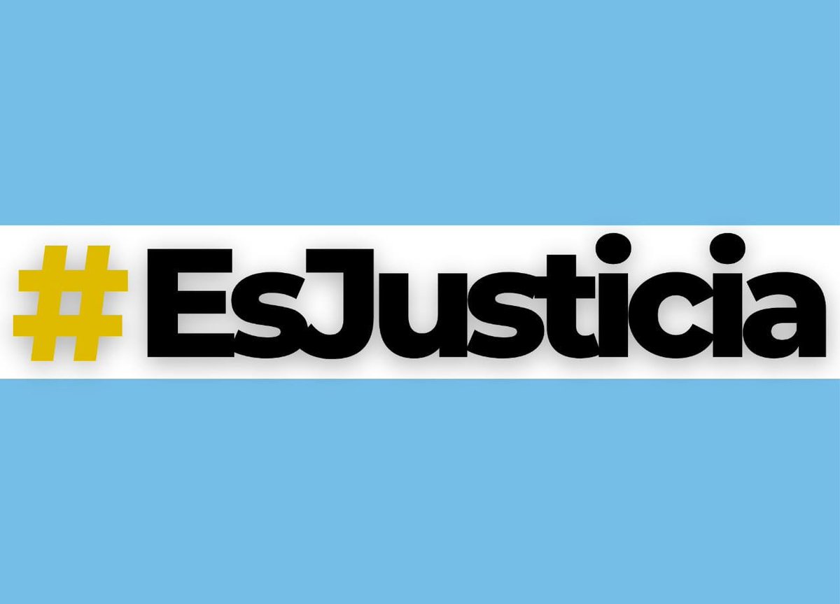 Hoy la Justicia ha hablado, dándole un respiro a la democracia y a la división de poderes. La corrupción nunca puede ser una opción. Un veredicto a favor del pueblo argentino.
#EsJusticiaOCorrupcion 
#EsJusticia