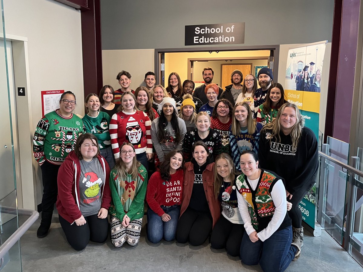 UNBC School of Education tweet media