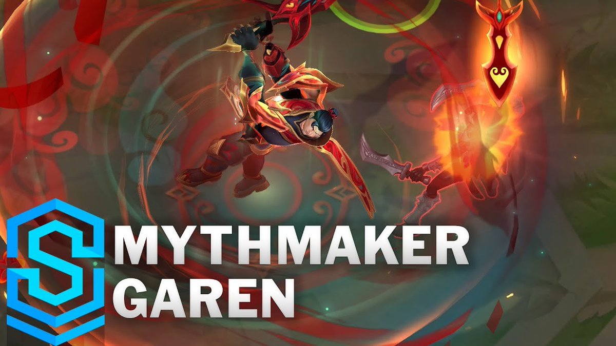 Jumaralo Hex On Twitter Skinspotlights Mythmaker Garen Skin