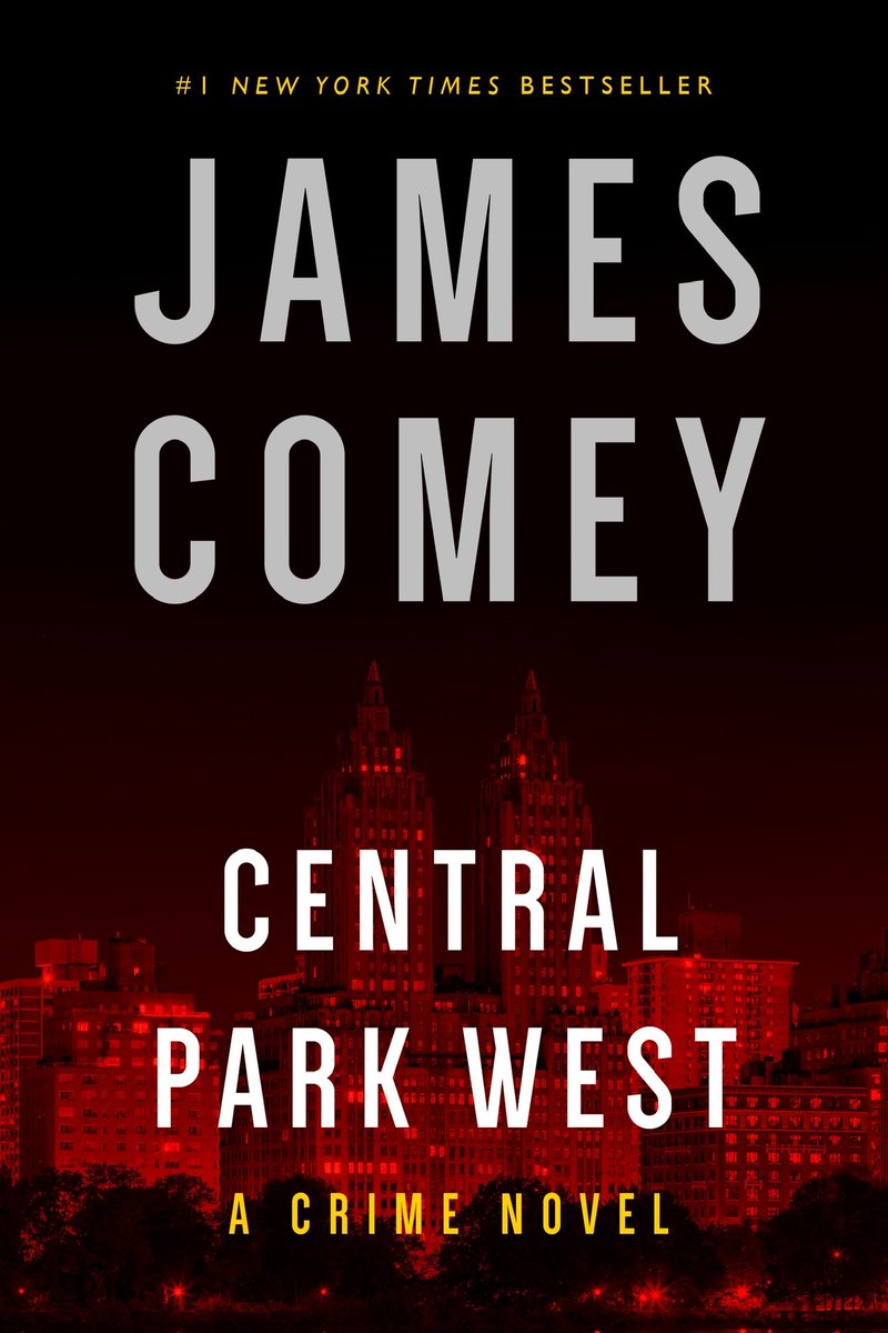 Comey's tweet photo. My new legal thriller is coming soon. Hope people enjoy reading it as much as I did writing it. And new personal website.  Big day. https://t.co/urBWKkBoh7 https://t.co/KyZ26eQbcS