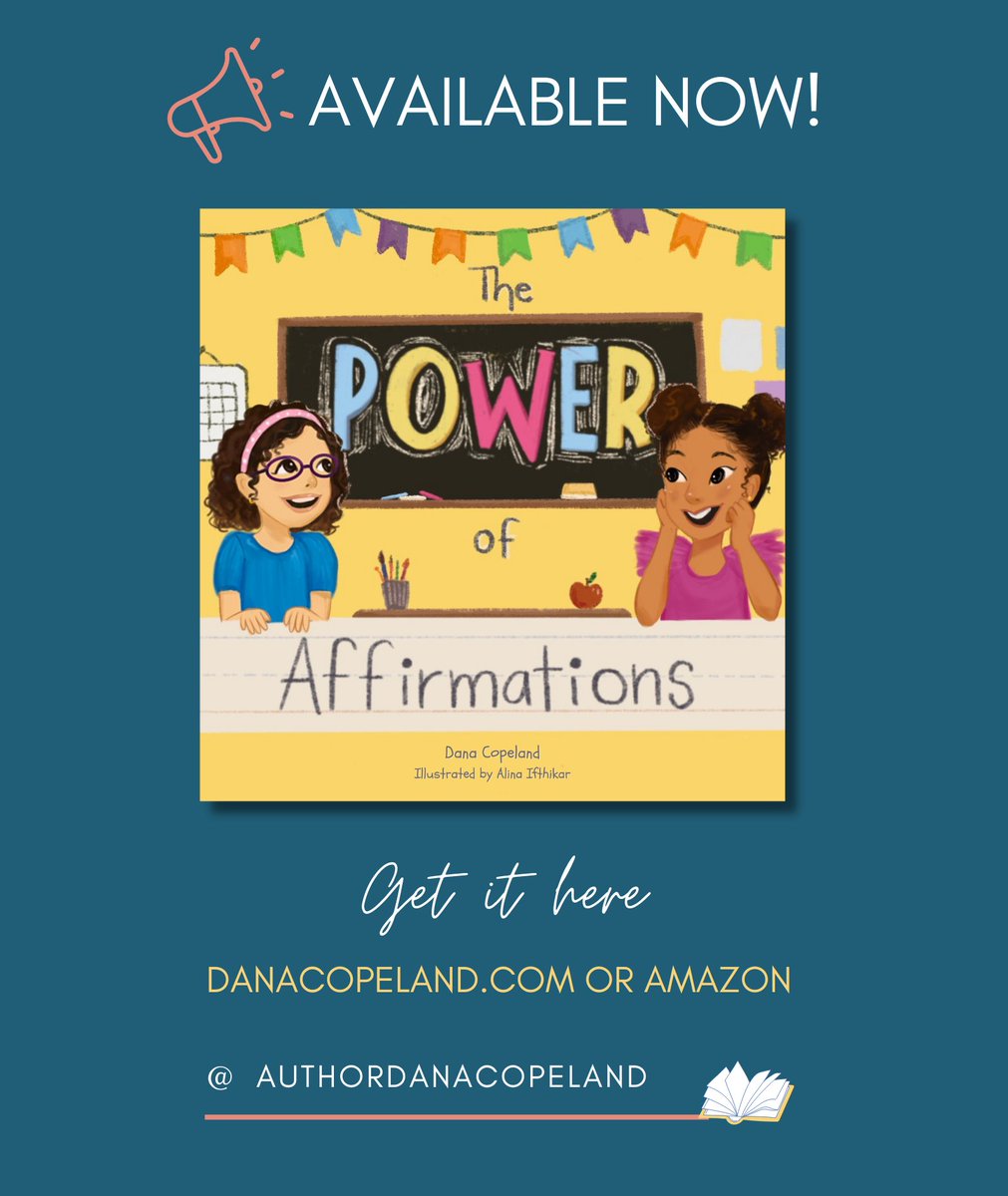 With all of the negative voices inside our children's heads (sometimes including their own), it is important to teach them how to speak positivity into their lives. "The Power of Affirmations" helps teach them how to do just that. bit.ly/tpoabooktrailer amzn.to/3h4Sxkg