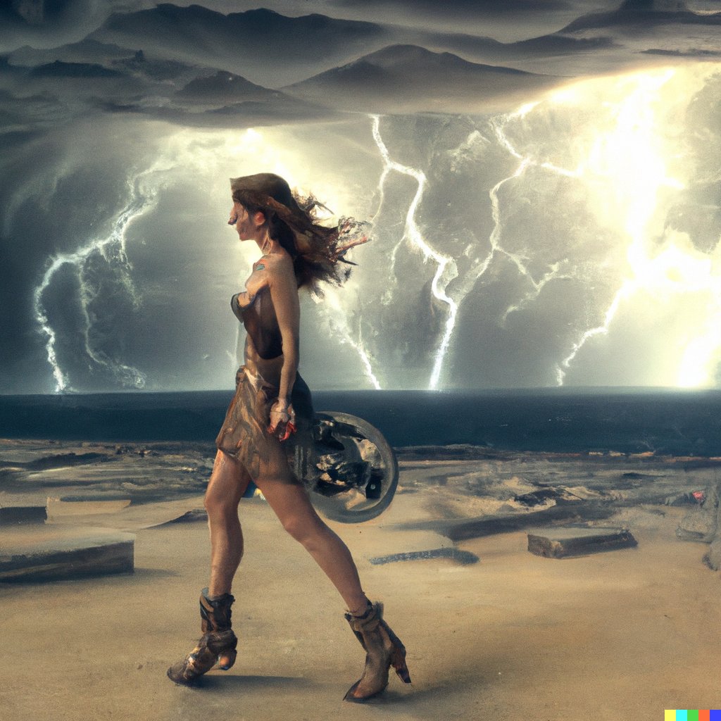 codynego's tweet image. title: Keep walking, even through the storm

 #ALXchallenge2022 #aiart 
@alx_africa @FredSwaniker