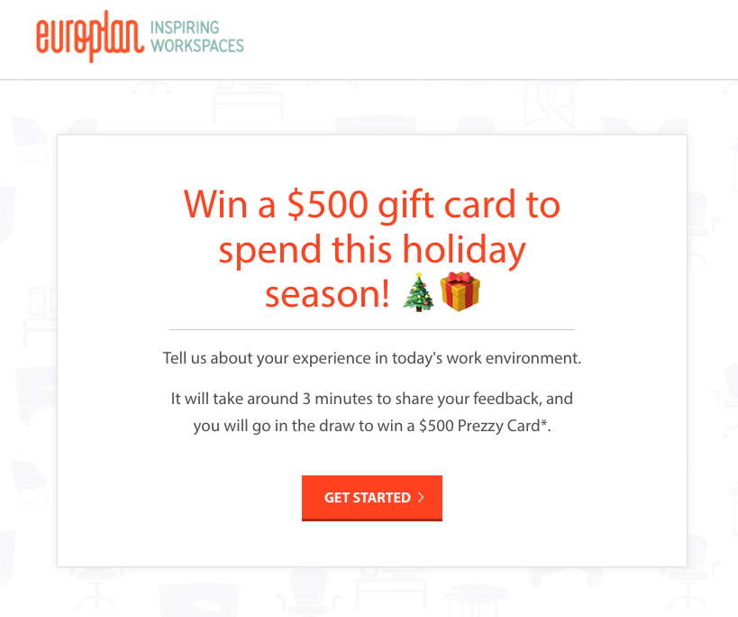 We are working with Europlan to conduct a state of the workplace survey. Tell us about your experience in today's work environment and you will go in the draw to win a $500 Prezzy Card! 
culture.europlan.co.nz/workplace-surv…