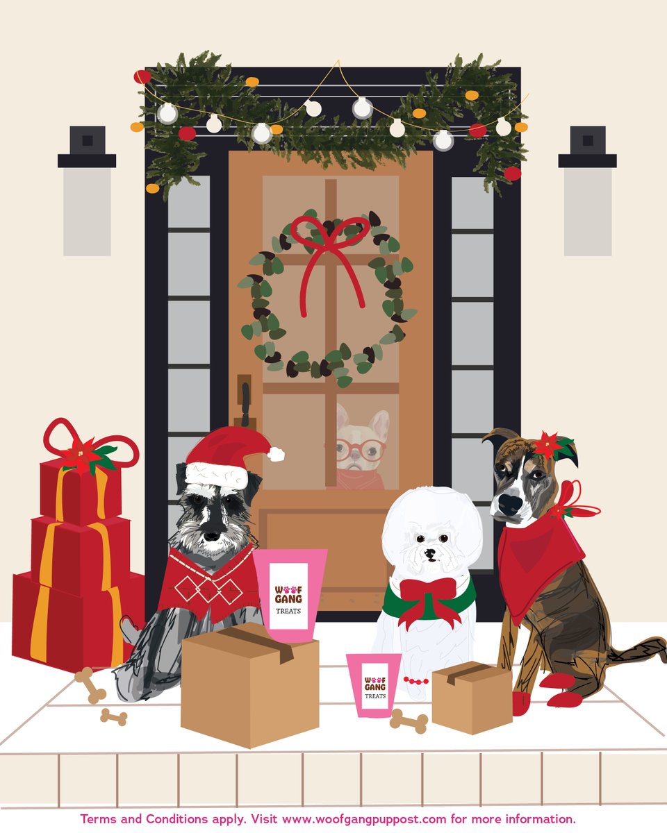 WoofGangBakery's tweet photo. Delivery Driver furrriends!📣 Let us help you treat the dogs on your routes this howliday season! Visit https://t.co/BrZJQADFdG for the deets!📦🐕 #woofgangpuppost https://t.co/kGsKxsPW3u