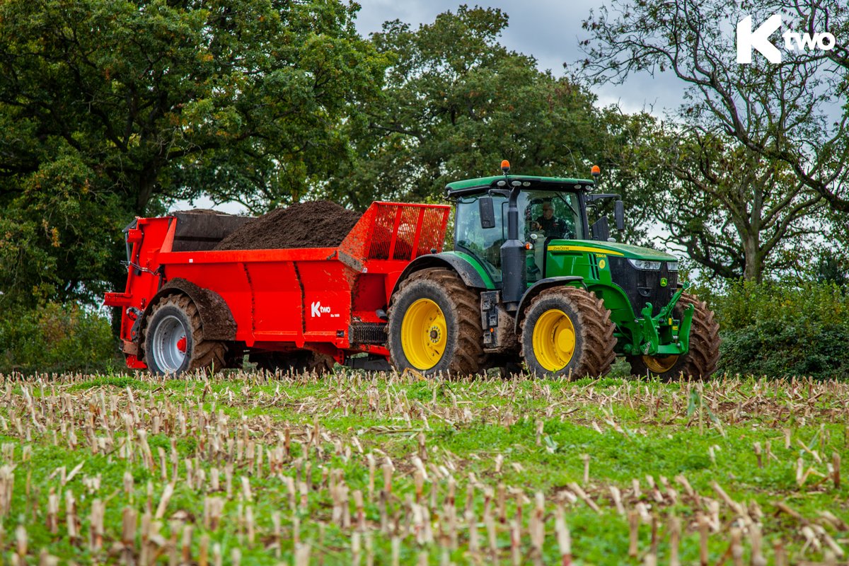 Our Ktwo Bio’s are the perfect choice when spreading higher value manures such as chicken litter at lower rates and wider working widths!

👉 ktwo.co.uk/bio/