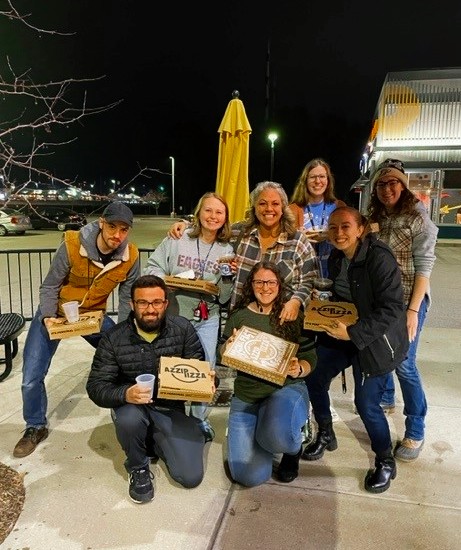 vohlafayette's tweet photo. Thank you everyone who supported Vision of Hope by eating at AZZIP pizza yesterday!! 😊  
There is still opportunity to buy $10 or $25 gift cards to AZZIP to support Vision of Hope. Please place your order by emailing rmiller@faithlafayette.org before December 13th! https://t.co/nmTQyJFFpC