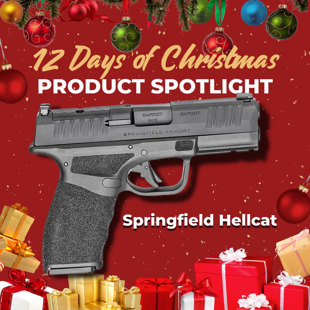 grabagun's tweet photo. Looking for a new concealed carry handgun this Christmas? Learn more about the Springfield Hellcat at https://t.co/y7s6o7BTEM.
#grabagun #grabagift #springfield #springfieldhellcat https://t.co/YHmhR5tTcz