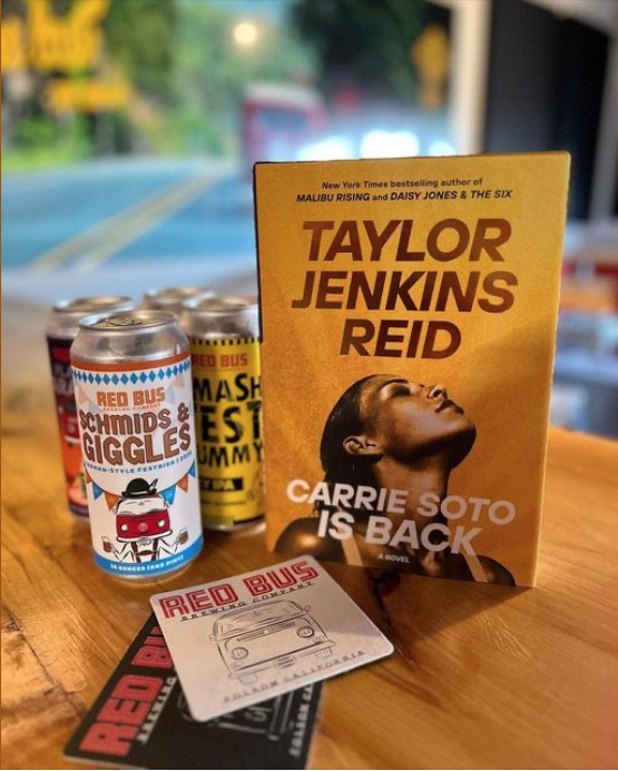 RedBusBrew's tweet photo. Happening tonight . . . Last Books on Tap meeting of the year! Come out and enjoy great beer, good conversation, and LOTS of laughs! Best Book Club EVER! ๐ฅฐ๐๐ฅฐ #FolsomBookClub #RedBusBrew #BooksOnTap #OldFolsomBrewery #FolsomBrewery https://t.co/bbMRepmSg2