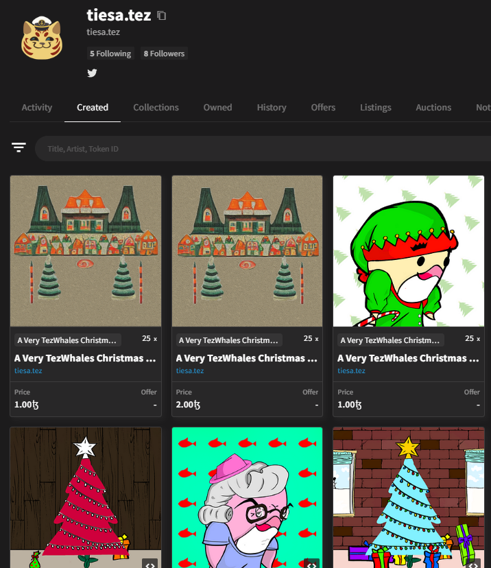 realTheoWayne's tweet photo. Side note:

Ive figured out how to manipulate the #mint so that the thumbnail is different. So from now on you will have to click on the #NFT to see the image. 

Kinda like an #AdventCalendar 🧐🎄

#tezos #christmas #xtzmas https://t.co/ApSDY29j7E