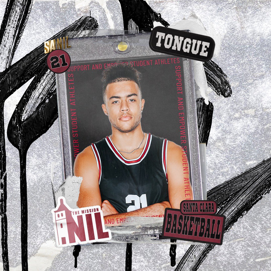 I am pumped to announce my partnership with @themissionnil! They are changing the the NIL landscape &amp; providing opportunities for ALL Santa Clara student-athletes! Subscribe today at themissionnil.com!