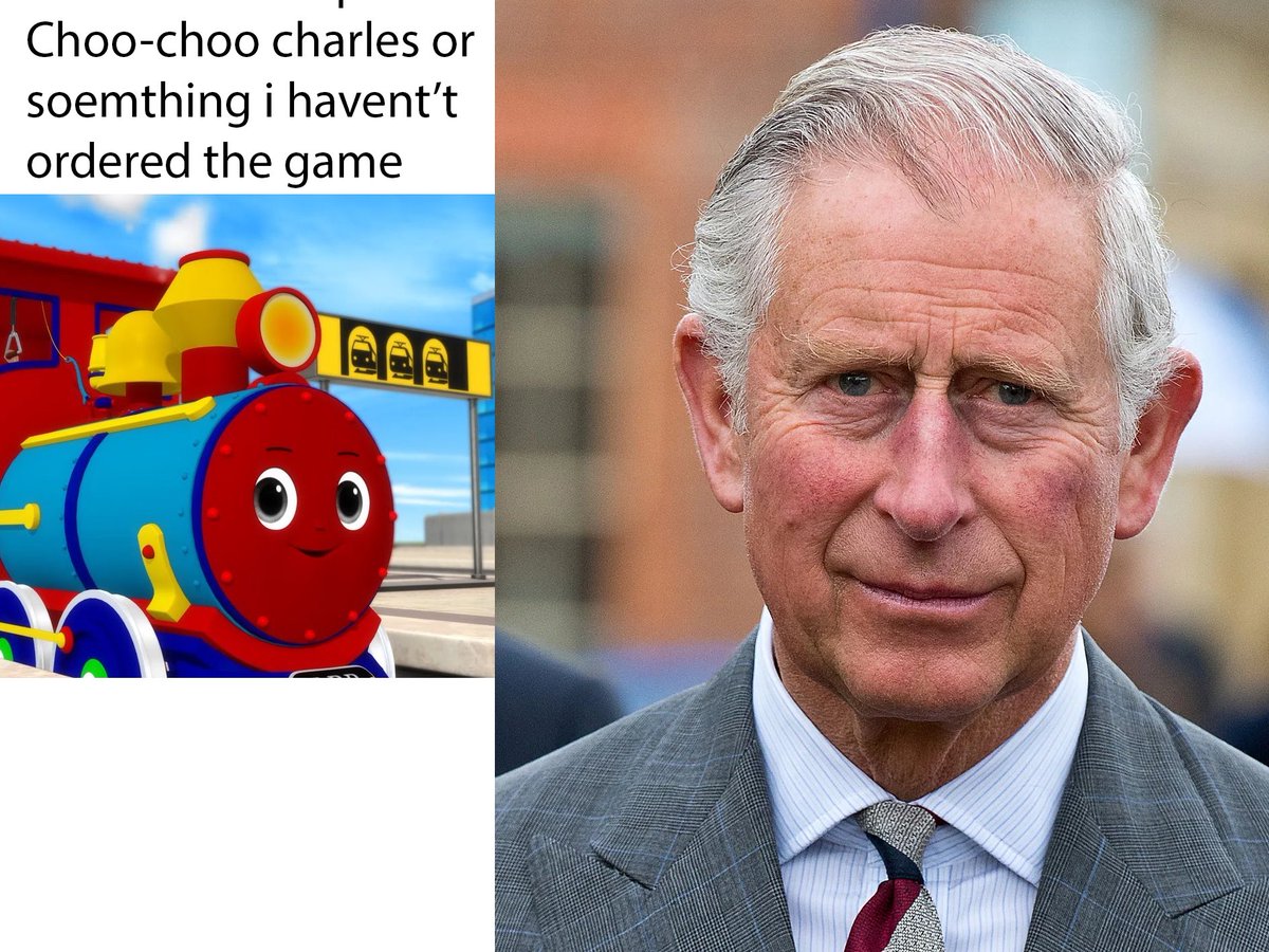 mootvey's tweet photo. @TwoStarGames Choo Choo Charles i guess https://t.co/xxnhyiArQN