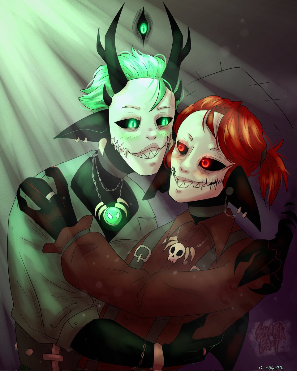 Shark_Creates's tweet image. Let's dance in the void ✨

#VTuberProm #HomeVoid #Vtuber