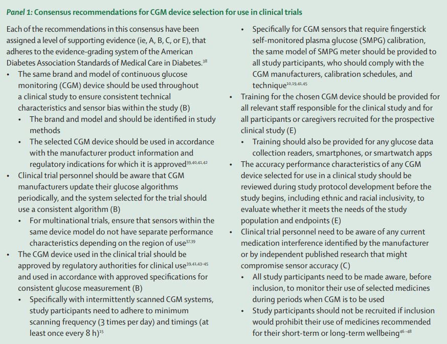 TheLancetEndo's tweet photo. Online—Continuous glucose monitoring and metrics for clinical trials: an international consensus statement https://t.co/hrNXB9ycr0 #CGM #diabetes 
#FREE to read with registration (also FREE) #IDF2022 https://t.co/x40lzAL1by