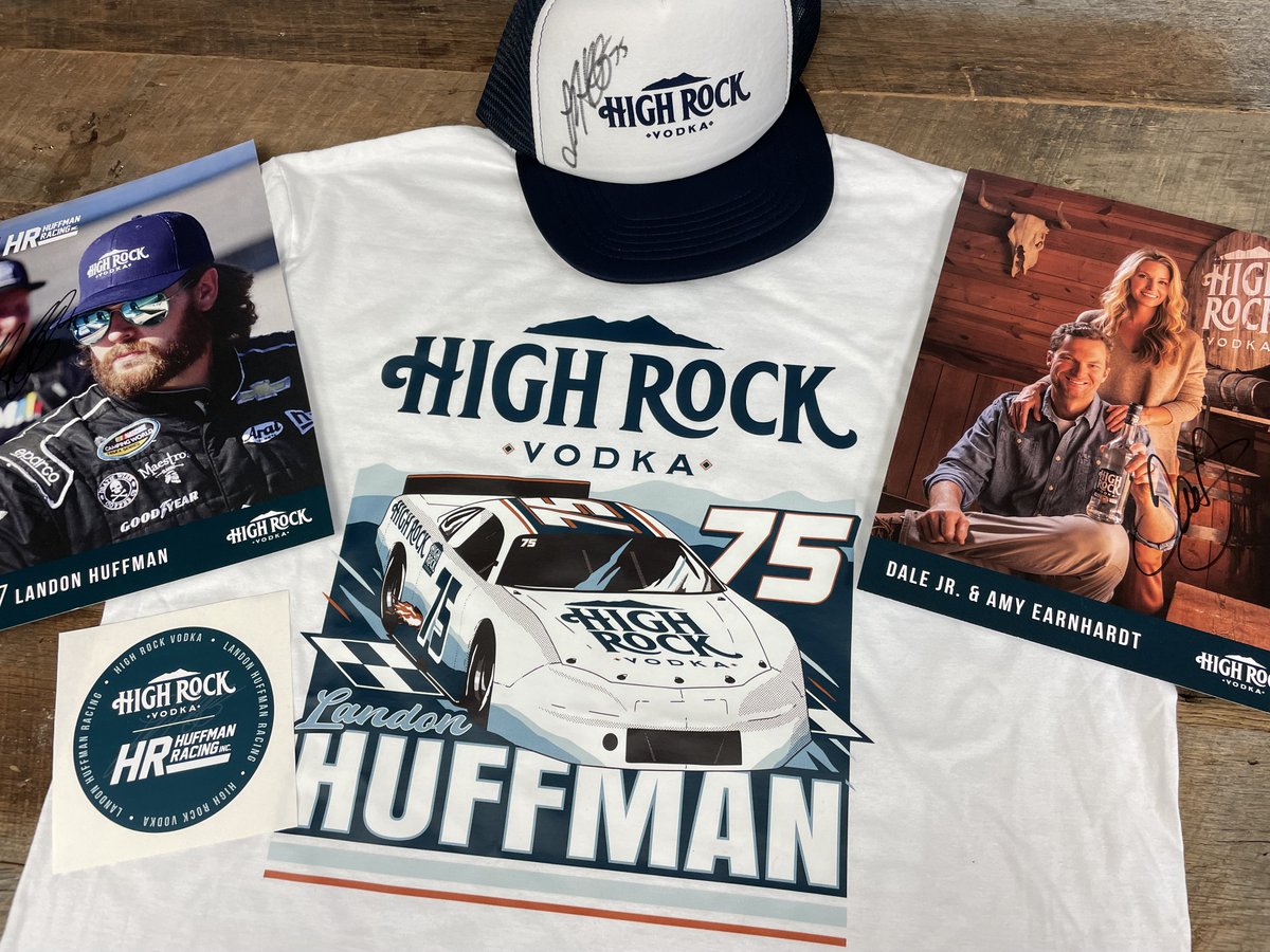 Who's gonna get us over the Finish Line in our 10K Giveaway? 🤔

We're so close to handing out two of these awesome prize packs - 1 for our 10,000th follower &amp; 1 who RTs this post. 

Includes:
1️⃣ <a href="/DaleJr/">Dale Earnhardt Jr.</a> signed hero card
1️⃣ <a href="/LandonHuffman/">Landon Huffman</a> signed hero card &amp; hat

#HighRockMoments