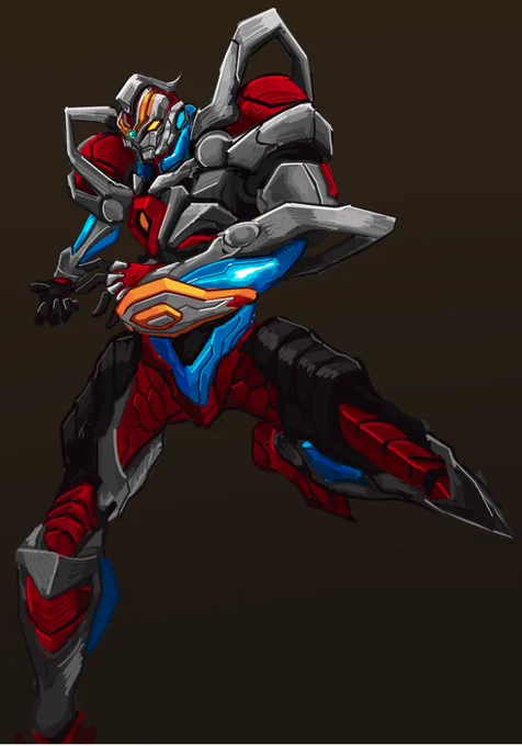 wanted to draw gridman 