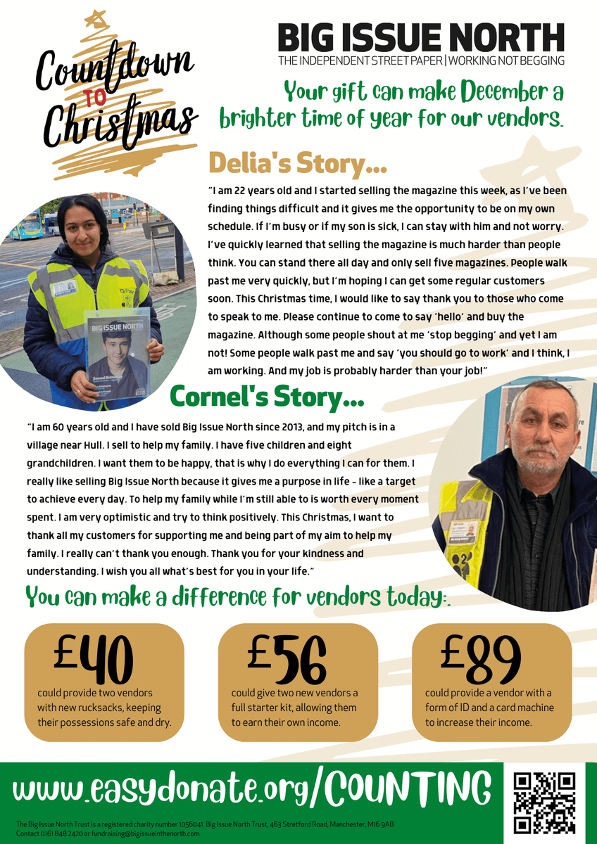 Big Issue North tweet media