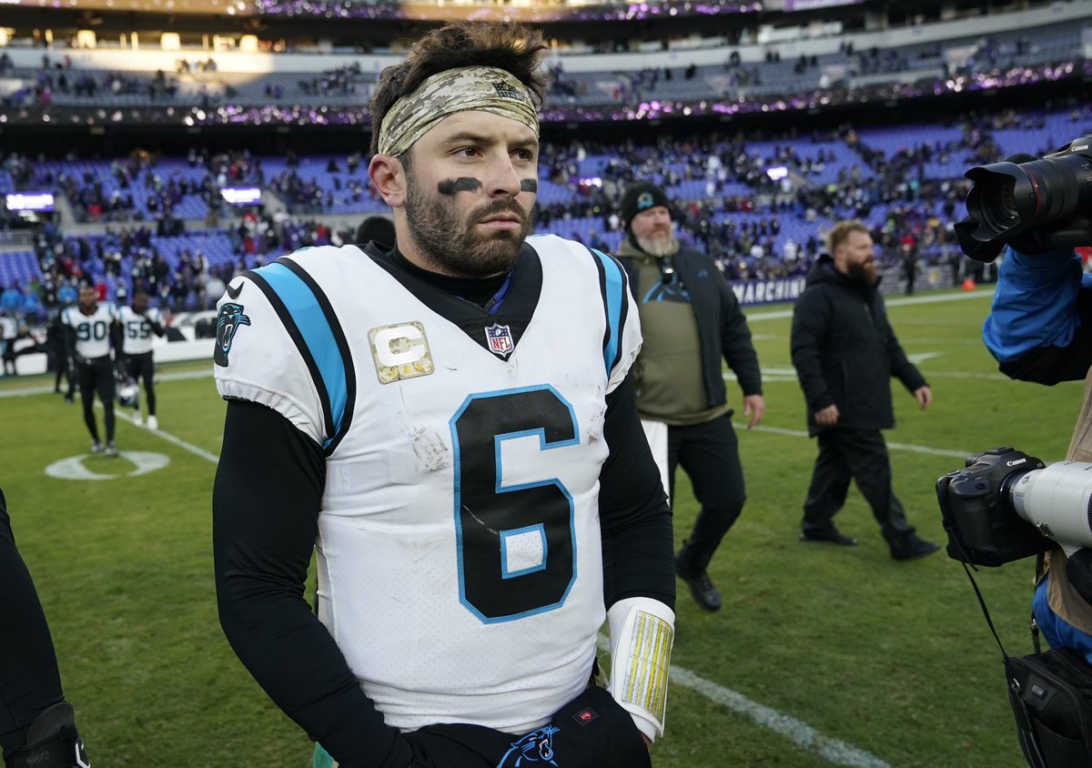 RapSheet's tweet photo. The #Rams have claimed QB Baker Mayfield, per and @TomPelissero. Added depth with Matthew Stafford on IR, Mayfield has a chance for a fresh start under Sean McVay. https://t.co/iUuBCsgKOF