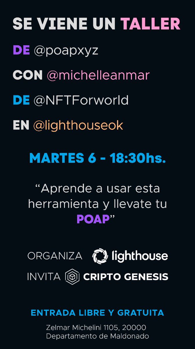La comunidad está creciendo y es por esto que de la mano de <a href="/lighthouseok/">Lighthouse Cowork</a> traemos este hermoso taller 🤩 

Gracias <a href="/michelleanmar/">Michi</a> y <a href="/SimonethG/">Simonethg 📍🇦🇷 LATAM/ACC</a>  🇺🇾🫶🏼