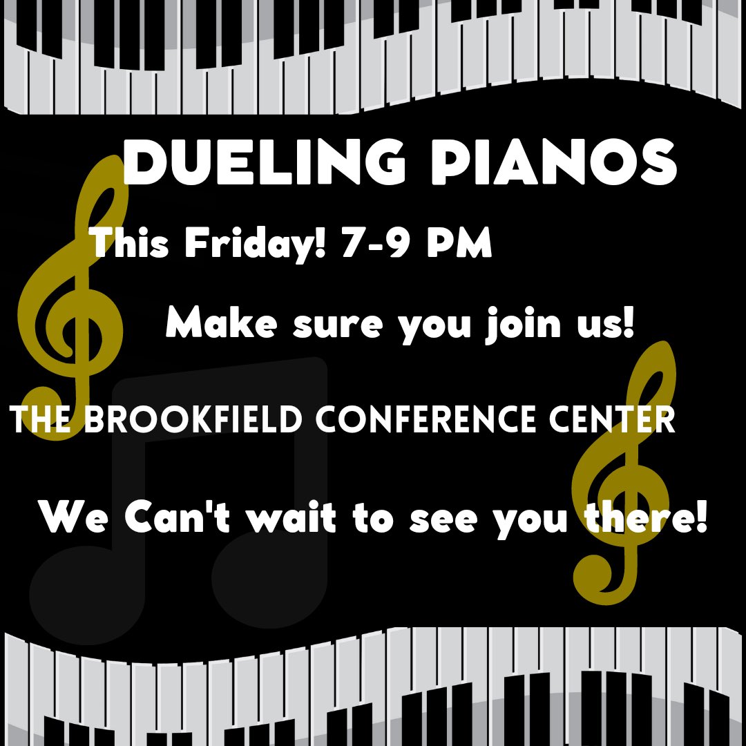FADSPewaukee's tweet image. Are you ready for Dueling Pianos?  What about Trophy Ball on Saturday?