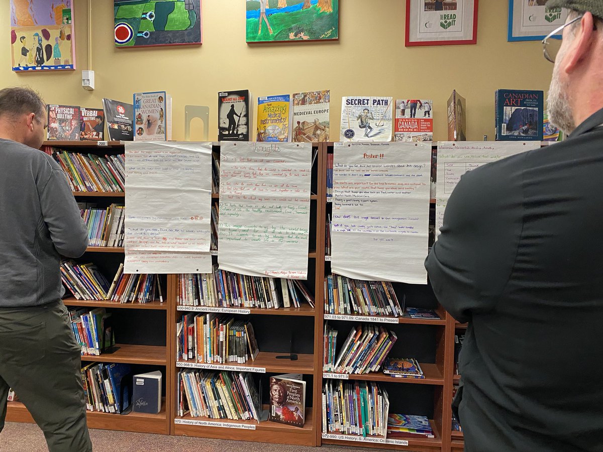 Teachers at Bliss Carman reflecting on our <a href="/unlearn_com/">unlearn.</a> student responses. How can we connect our unlearn activities to enhance the curriculum connections? #studentthinking #unlearn <a href="/TDSB_LN16/">John Currie</a> <a href="/tdsb/">Toronto District School Board</a>