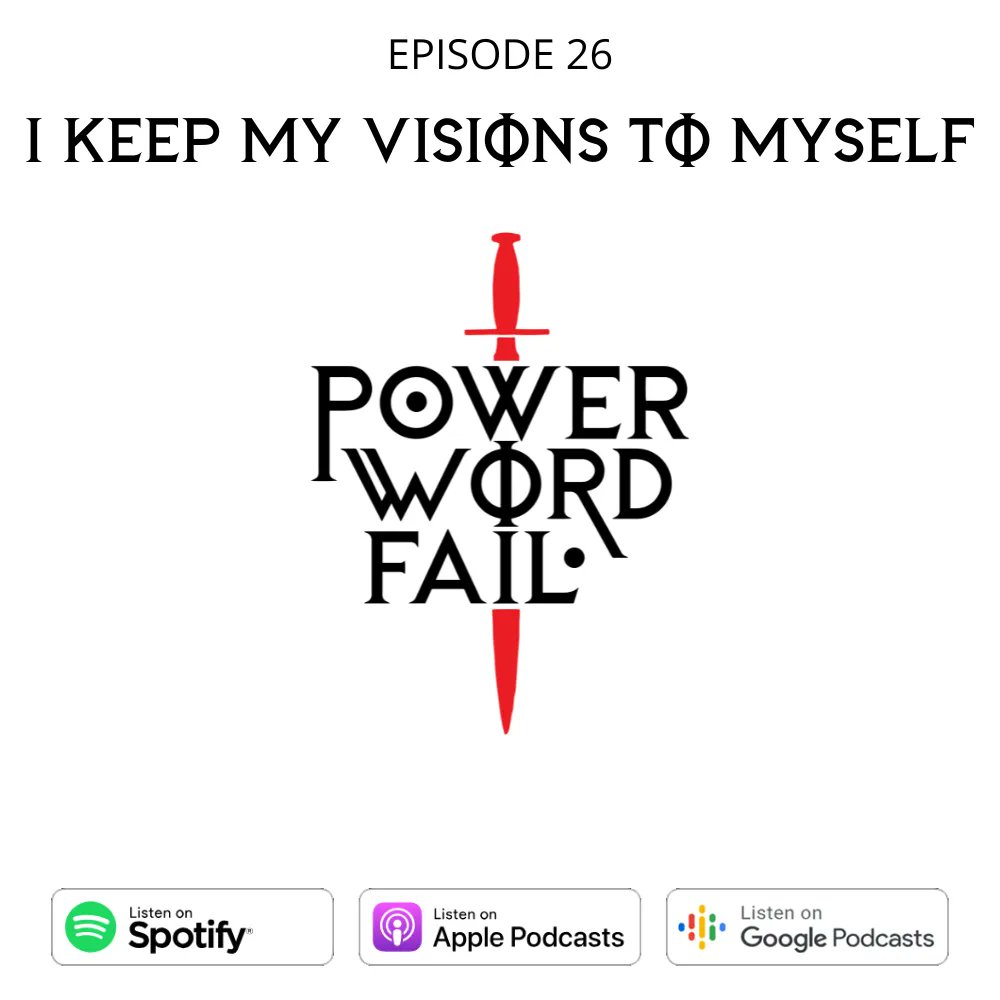 The newest episode of Power Word Fail is live! The Failures’ evening of respite is riddled with bad omens, a conversation with the Prince, and dreams of darkness, both past, and future.  

Follow more here! linktr.ee/powerwordfail 

#dnd #ttrpg