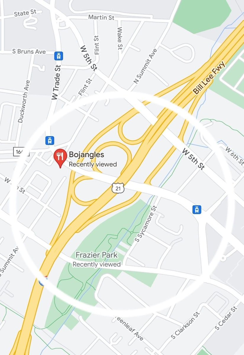 Someone had to have seen our Lizzy! Missing since 11/21 from car accident scene. Tracked to this area (map) #LostDog #CharlotteNC #WesleyHeights Please call or text with sightings!