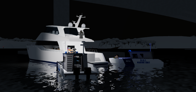 The Marine Division was called out to handle a hostage situation on a yacht on the waters. All takers were successfully neutralized, and all hostages were secured safely.

Captured by: JerseyOperators