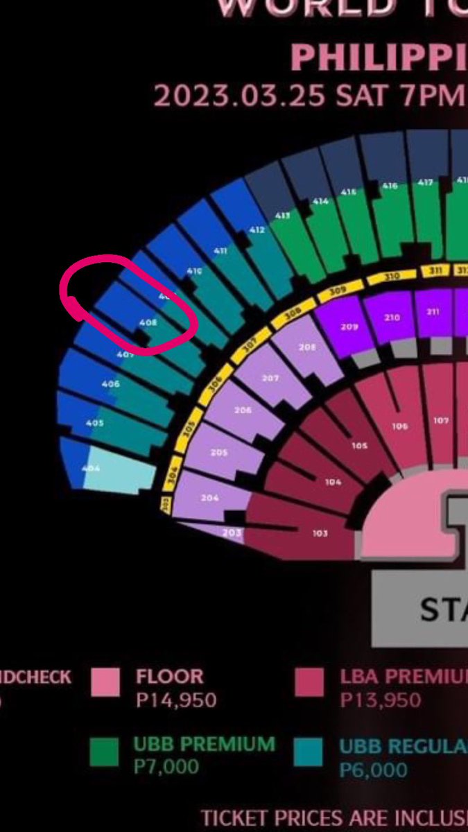 SoulKshopPH's tweet photo. Wts / Lfb  (1/4)

BORN PINK in MANILA Ticket
March 25, 2023, Saturday, Day 1

-Upper Box C - Regular
- Section: 508
   Row: 102
   Seat: 158

+++ https://t.co/v0RFlAd3x5