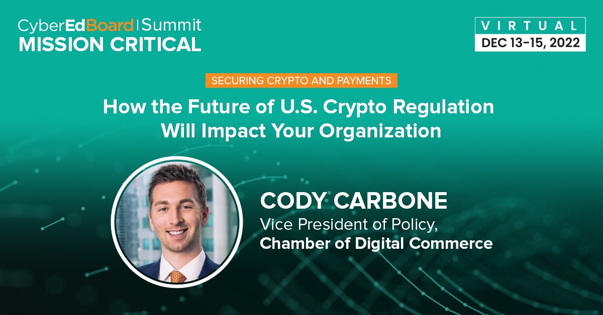 Cody Carbone (@codycarbonedc) on Twitter photo Can’t wait to share my thoughts on the most pressing topical areas in the cybersecurity space! See you there. Here’s the link to register: <missioncritical22.cyberedboard.io>
@Information Security Media Group <a href="/CyberEdBoard/">CyberEdBoard</a> Community #MissionCritical #ISMGSummits #Cybersecurity Can’t wait to share my thoughts on the most pressing topical areas in the cybersecurity space! See you there. Here’s the link to register: <missioncritical22.cyberedboard.io>
@Information Security Media Group <a href="/CyberEdBoard/">CyberEdBoard</a> Community #MissionCritical #ISMGSummits #Cybersecurity