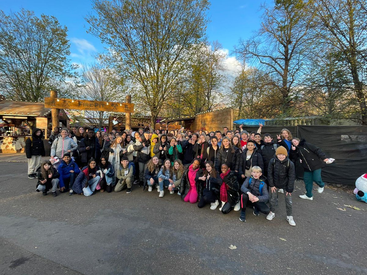 Fantastic day at Winter Wonderland for staff and pupils alike on our year 7 Zilchos trip!! #Enjoyment