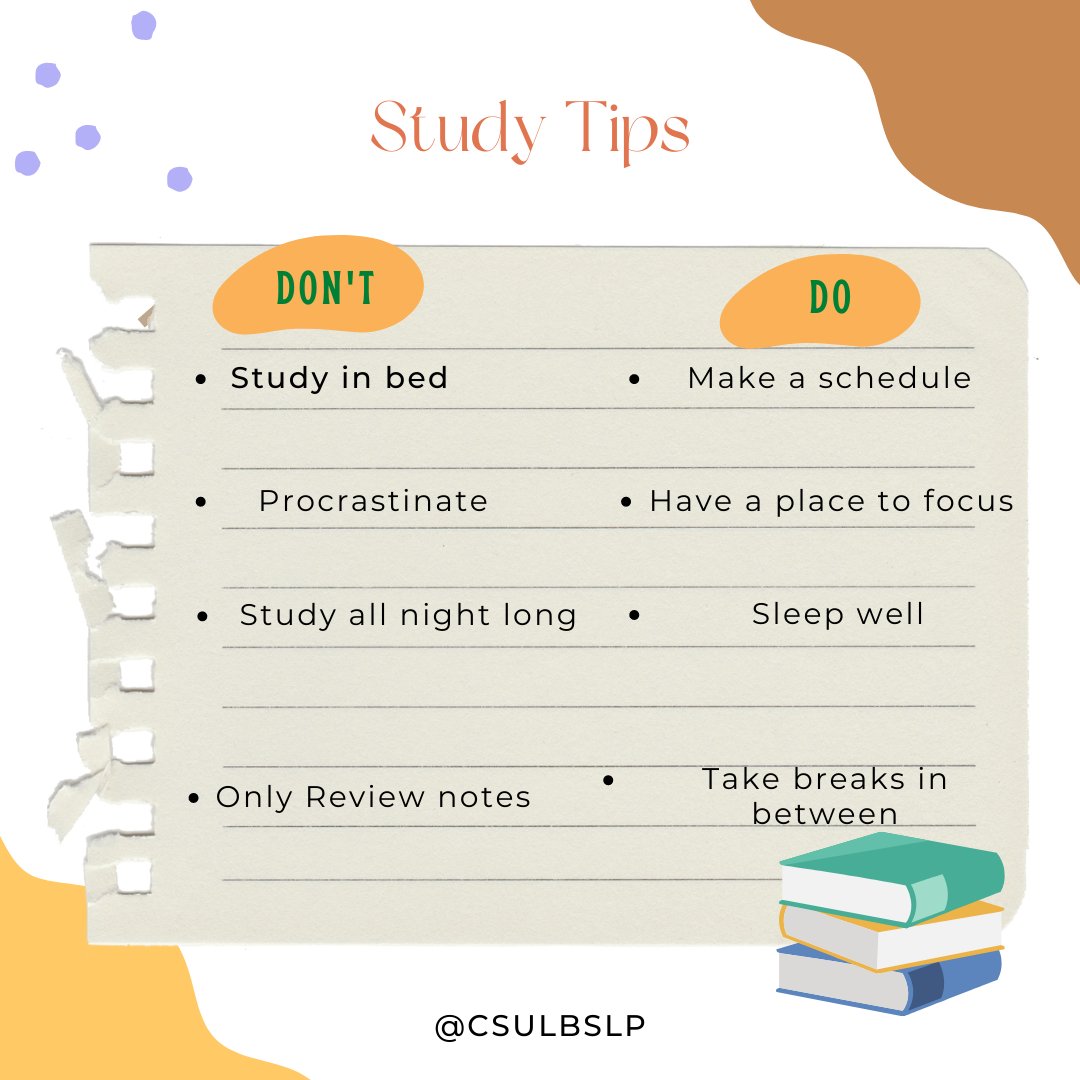 csulbslp's tweet photo. Since final weeks are approaching , here are some ways to organize your study habits before your exams come up. https://t.co/RrDpMVm4sx