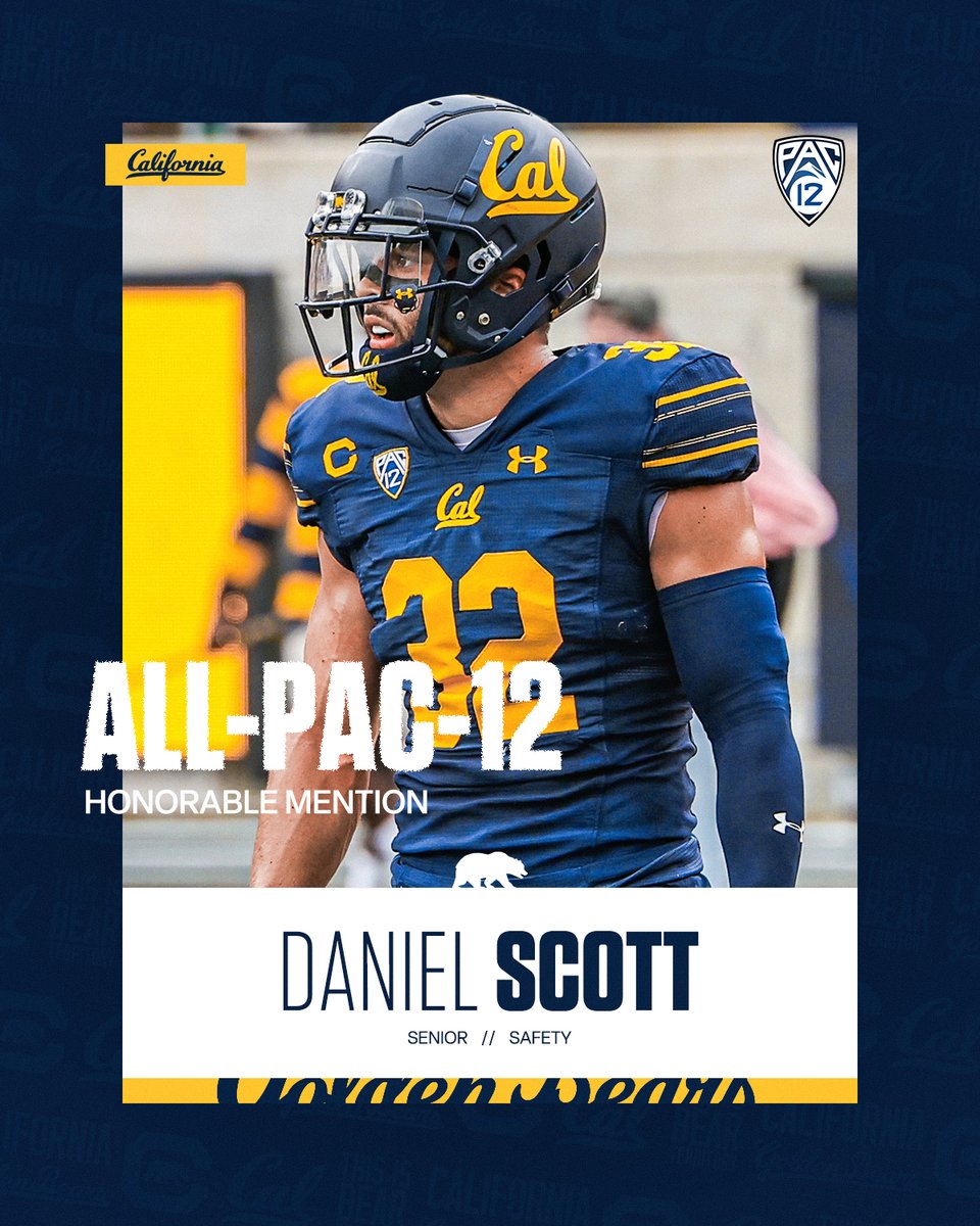 𝐀𝐥𝐥-𝐏𝐚𝐜-𝟏𝟐 𝐇𝐨𝐧𝐨𝐫𝐚𝐛𝐥𝐞 𝐌𝐞𝐧𝐭𝐢𝐨𝐧

<a href="/theDScott7/">Daniel Scott</a> 

#GoBears