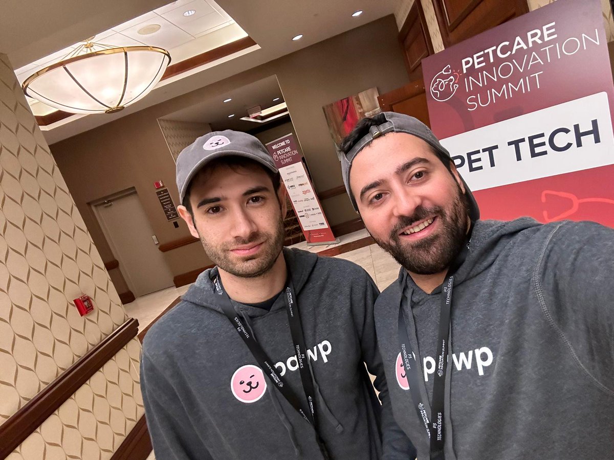 Proud to be leading such important discussions at the Petcare Innovation Summit 2022 <a href="/AHInnovation/">Animal Health, Nutrition & Technology Innovation</a> 😻
👇Right: Head of growth <a href="/robertosalem_/">Roberto Salem</a> Left: CTO, co-founder <a href="/AndrewMalek27/">Andrew Malek</a> 🚀 <a href="/mypawp/">Pawp</a>