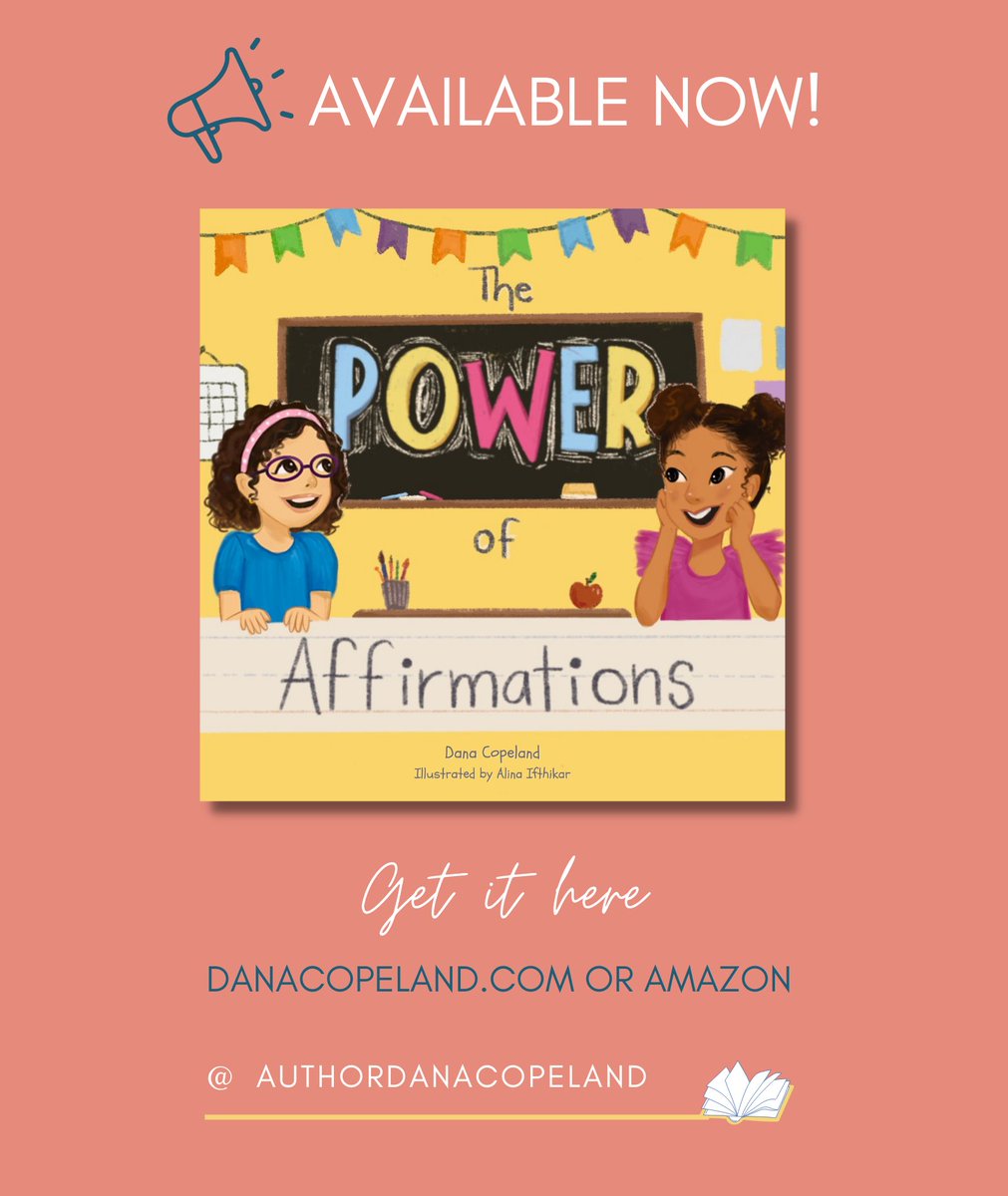 With all of the negative voices inside our children's heads (sometimes including their own), it is important to teach them how to speak positivity into their lives. "The Power of Affirmations" helps teach them how to do just that. bit.ly/tpoabooktrailer amzn.to/3h4Sxkg