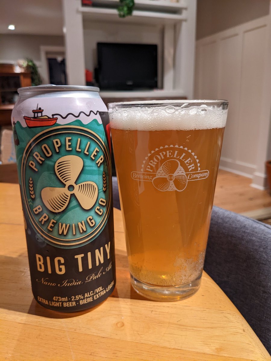 MansfieldHunts's tweet photo. Big swing &amp; miss from @PropellerBeer. Not nearly enough malt to balance out the hops. 
#beervent https://t.co/IxVBwRRg5k