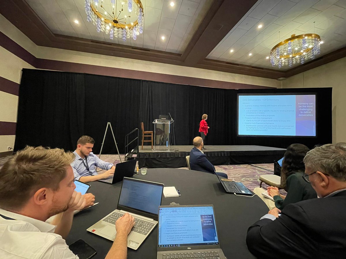 Le #DCPA2022 continue avec un atelier sur les nouveaux livrables du DAF externalisé !