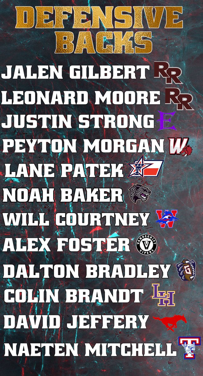 The All FLX Receiver, and Defensive Back Finalists are out🔥🏈  These are our top 12 Defensive Backs and our top 9 Receivers. Next <a href="/rodbabers/">Rod Babers</a> and <a href="/HardballHardge/">Mike Hardge</a> break down our last group, the Return Specialists!  5:00pm, Stay tuned! #allflxfinalists #flxatx