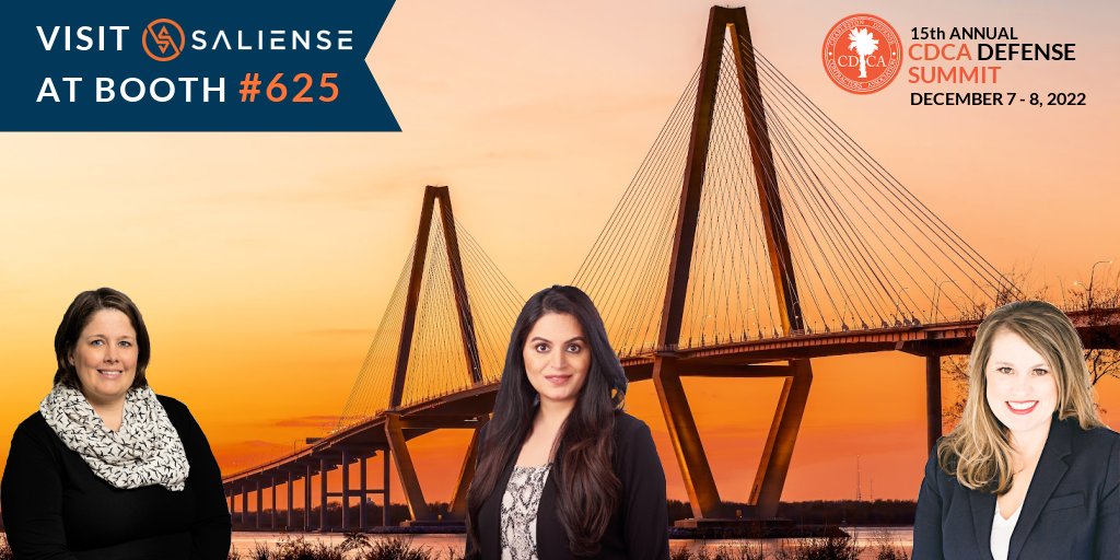 ConsultSaliense's tweet photo. One more sleep until we kick off the 15th Annual CDCA Defense Summit! We are ready! 👏  Who else is excited? Stop by booth #625 to catch up with #TeamSaliense! @charlestondca #CDCA #Charleston #chs #CDCASummit22 #CDCADefenseSummit #Govcon https://t.co/xSiCSIuno5