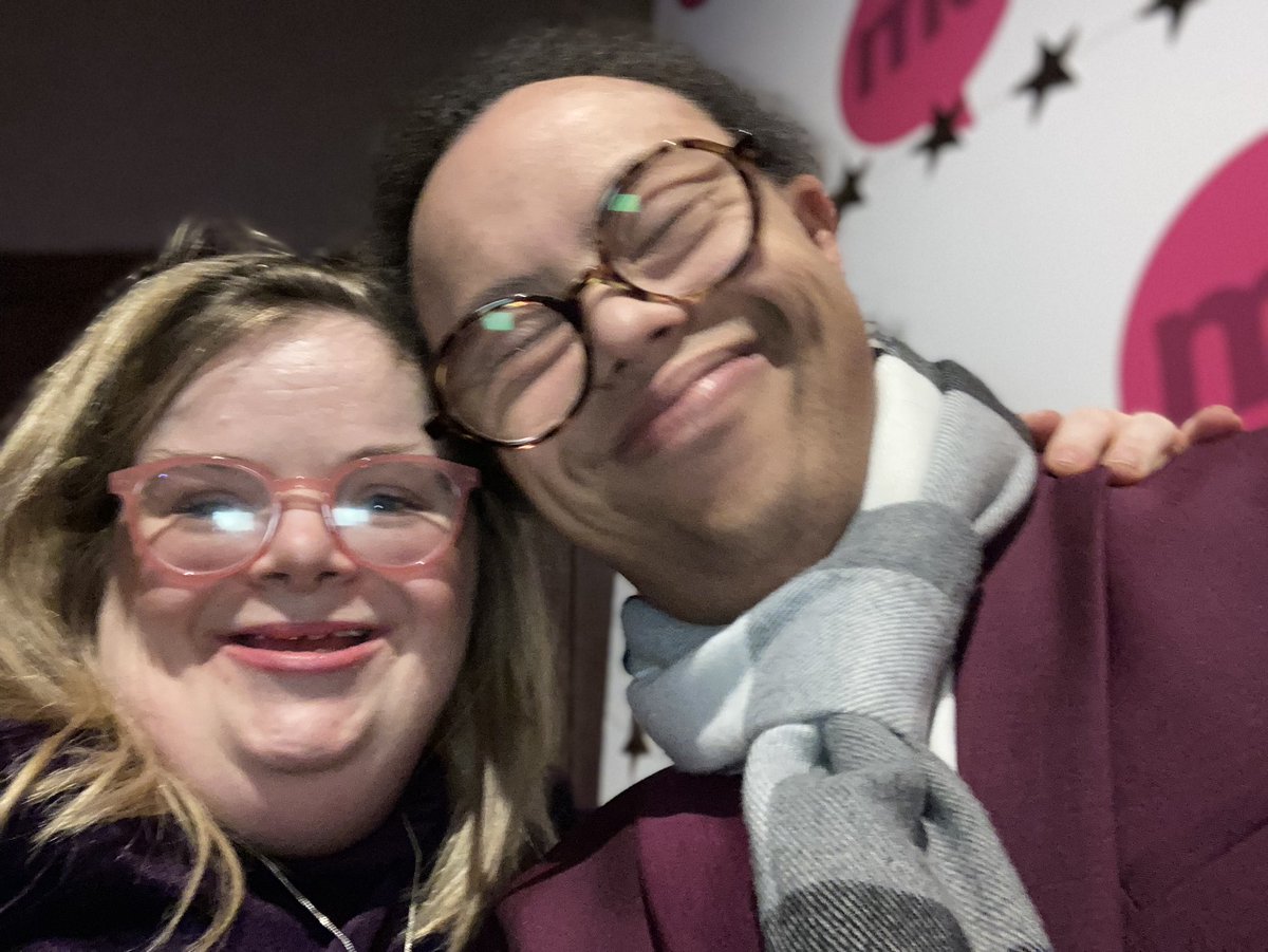 MichaelBeynon7's tweet photo. Guess who I bumped into tonight @mencap_charity #Christmas concert @Edelharris @HeidiCrowter95 and the #MencapMythBusters thanks for a wonderful evening @SignAlongChoir @BIGGospelChoir  @IconStrings Nadolig Llawen https://t.co/lIwewWPSKI