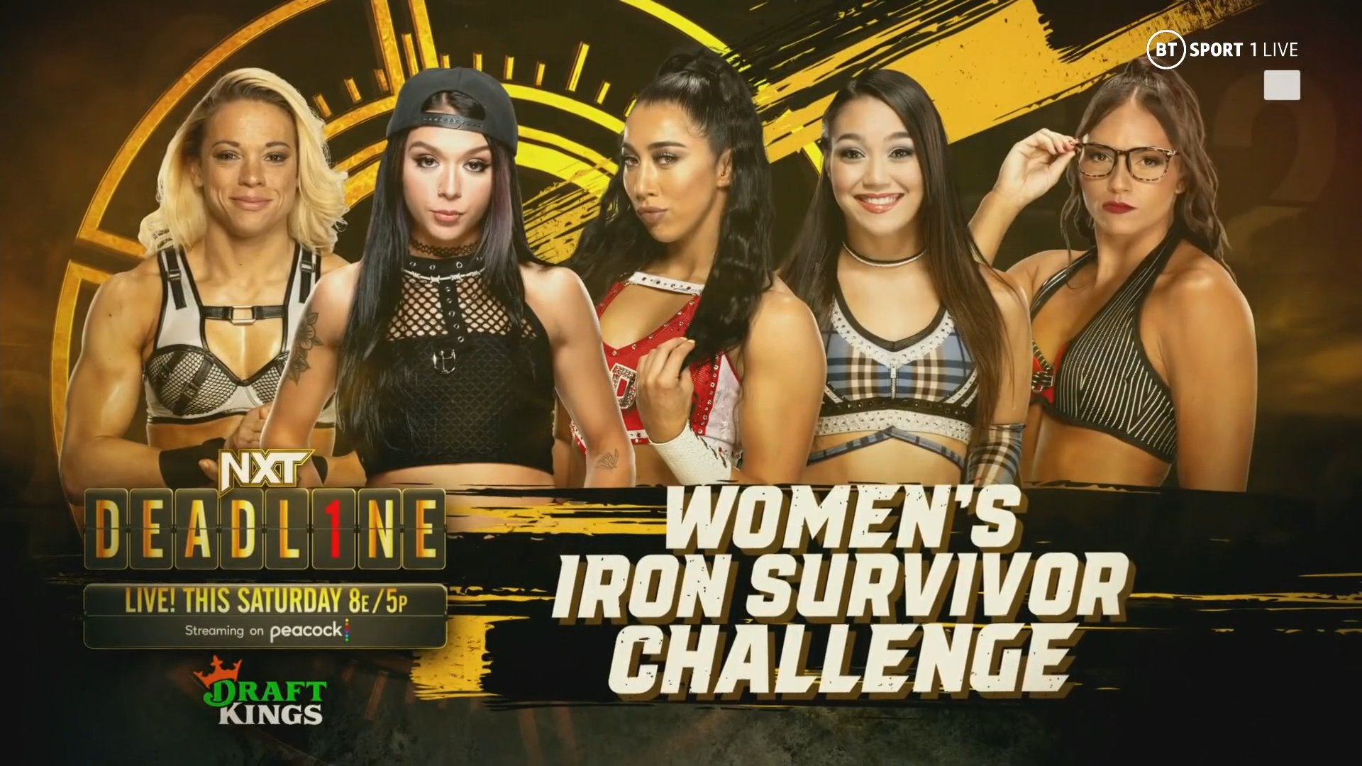 WrestleBR on X: 🚨 WWE NXT retornando com Iron Survivor Challenge para o  Deadline Clique na imagem para ler 👇🏾  / X