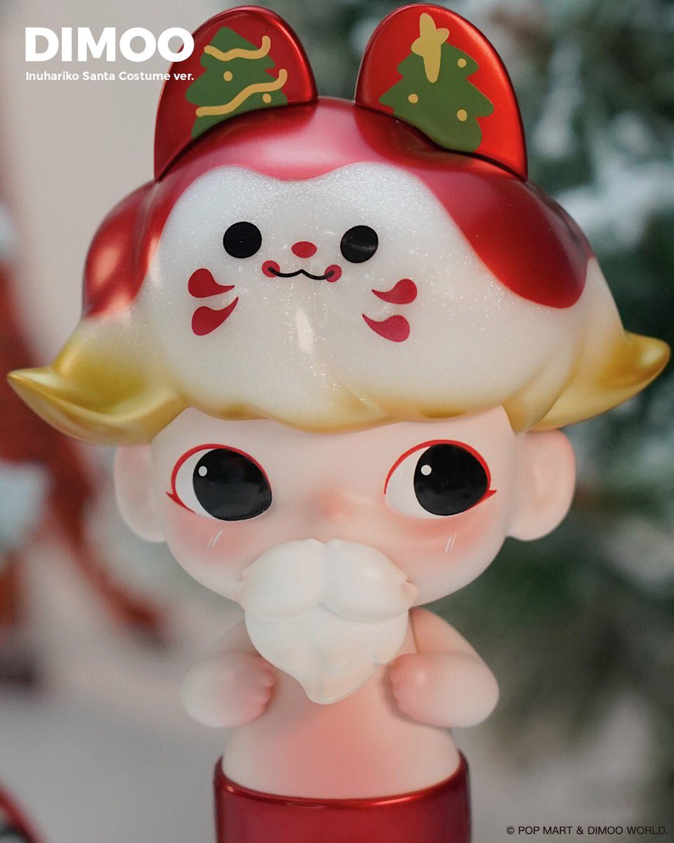 🎄🎁DIMOO犬張子サンタコスチューム 抽選販売🎁🎄 情報公開後の日時の