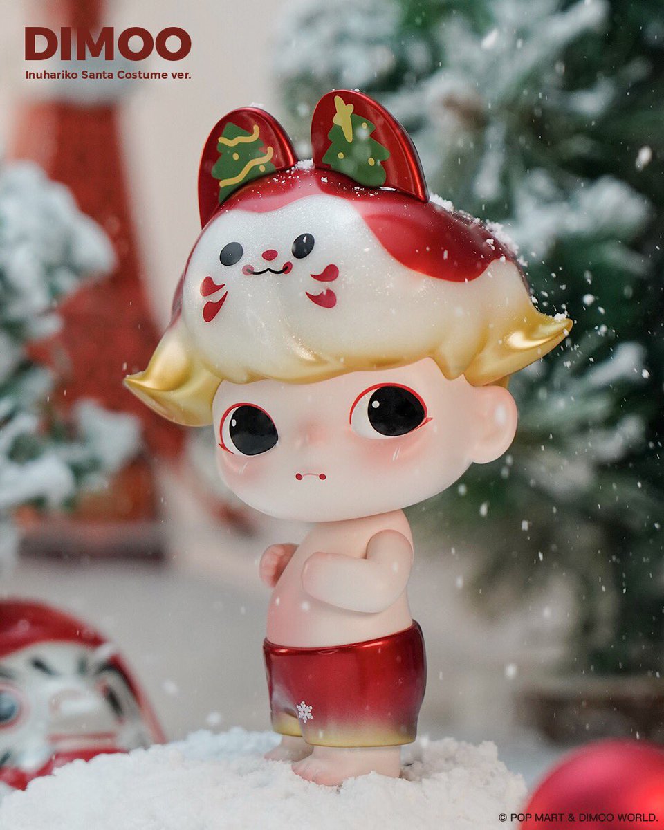 🎄🎁DIMOO犬張子サンタコスチューム 抽選販売🎁🎄 情報公開後の日時の